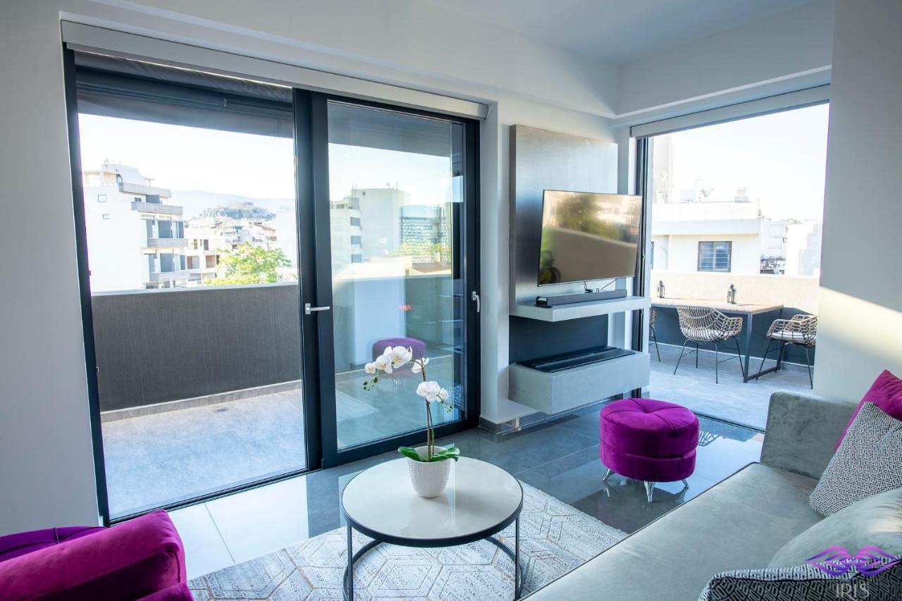 Luxury Penthouse With Acropolis View And Jacuzzi Apartment Athens Luaran gambar